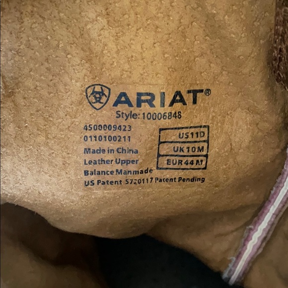 SOLD Men’s Leather Ariat Boots - Picture 5 of 6
